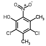 CAS#: 70444-49-4， 2,4-Dichloro-3,5-dimethyl-6-nitrophenol