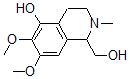 CAS#: 70475-63-7， 6,7-Dimethoxy-2-methyl-1-methylol-3,4-dihydro-1H-isoquinolin-5-ol