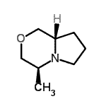CAS#: 704883-52-3， (4S,8aS)-4-Methylhexahydro-1H-pyrrolo[2,1-c][1,4]oxazine