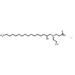 CAS#: 70521-76-5， Sodium 3-[(2-hydroxyethyl)(2-hydroxyhexadecyl)amino]propanoate
