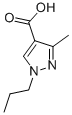 structure of CAS# 705269-96-1, 3-Methyl-1-Propyl-1 H-Pyrazole-4-Carboxylic Acid;3-Methyl-1-Propyl-1H-Pyrazole-4-Carboxylic Acid(SALTDATA: FREE);3-METHYL-1-PROPYL-1 H-PYRAZOLE-4-CARBOXYLIC ACID
