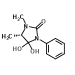CAS#: 705282-64-0， (5S)-4,4-Dihydroxy-1,5-dimethyl-3-phenyl-2-imidazolidinone