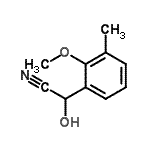 CAS#: 705288-15-9， Hydroxy(2-methoxy-3-methylphenyl)acetonitrile