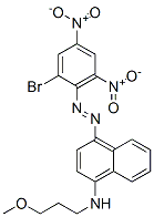 CAS#: 70660-55-8， 4-[(2-Bromo-4,6-Dinitrophenyl)Azo]-N-(3-Methoxypropyl)Naphthalen-1-Amine