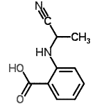 CAS#: 70667-79-7， 2-[(1-Cyanoethyl)amino]benzoic acid
