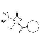 CAS#: 706804-35-5， 2-(1-Azocanylcarbonyl)-4-isopropyl-3-methyl-1,2-oxazol-5(2H)-one