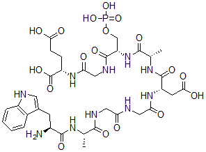 CAS#: 70754-23-3， delta Sleep-Inducing Peptide Phosphate