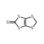structure of CAS# 70800-59-8, [1,3]Dithiolo[4,5-d][1,3]dithiole-2-thione;4,5-Methylenedithio-1,3-dithiole-2-thione