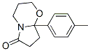 CAS#: 7088-17-7， 8a-(4-Methylphenyl)-3,4,8,8a-Tetrahydro-2H-Pyrrolo[2,1-b][1,3]Oxazin-6(7H)-One