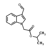 CAS#: 708991-26-8， Isopropyl (3-formyl-1H-indol-1-yl)acetate