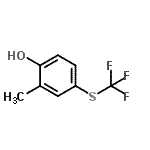 CAS#: 709-96-6， 2-Methyl-4-[(trifluoromethyl)sulfanyl]phenol
