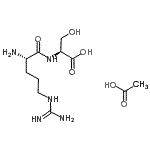 CAS#: 70921-62-9， L-Arginyl-L-serine acetate (1:1)