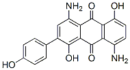 CAS#: 7098-08-0， 4,8-Diamino-1,5-Dihydroxy-2-(4-Hydroxyphenyl)Anthraquinone