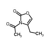 CAS#: 71005-76-0， 3-Acetyl-4-ethyl-1,3-oxazol-2(3H)-one