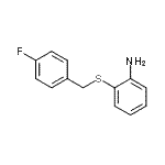 CAS#: 710292-49-2， 2-[(4-Fluorobenzyl)sulfanyl]aniline