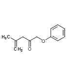 CAS#: 710328-89-5， 4-Methyl-1-phenoxy-4-penten-2-one