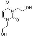 structure of CAS# 711-66-0, 1,3-Bis(2-Hydroxyethyl)-2,4(1H,3H)-Pyrimidinedione;1,3-BIS(2'-HYDROXYETHYL)URACIL;1,3-BIS(2-HYDROXYETHYL)URACIL