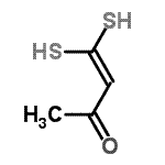 CAS#: 71107-81-8， 4,4-Disulfanyl-3-buten-2-one