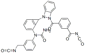 CAS#: 71130-76-2， 3-[[[[N-(3-Isocyanatomethylphenyl)Ureido]Phenylene]Methyl]Phenyleneaminocarbamoyl]Benzoyl Isocyanate