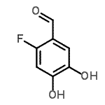 CAS#: 71144-36-0， 2-Fluoro-4,5-dihydroxybenzaldehyde