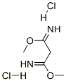 structure of CAS# 71160-05-9, Propanediimidic Acid 1,3-Dimethyl Ester Hydrochloride (1:2);Dimethyl Malonoimidate Dihydrochloride