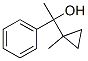 structure of CAS# 71172-46-8, alpha-Methyl-alpha-(1-Methylcyclopropyl)Benzyl Alcohol;1-(1-Methylcyclopropyl)-1-Phenyl-Ethanol;St5443678