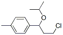 structure of CAS# 71172-61-7, 4-[3-Chloro-1-(1-Methylethoxy)Propyl]Toluene;1-(3-Chloro-1-Isopropoxy-Propyl)-4-Methyl-Benzene;1-(3-Chloro-1-Isopropoxypropyl)-4-Methylbenzene;1-(3-Chloro-1-Propan-2-Yloxy-Propyl)-4-Methyl-Benzene