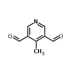 CAS#: 71189-73-6， 4-Methyl-3,5-pyridinedicarbaldehyde