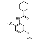 CAS#: 712298-87-8， N-(5-Methoxy-2-methylphenyl)cyclohexanecarboxamide