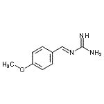 CAS#: 712310-41-3， 1-[(E)-(4-Methoxyphenyl)methylene]guanidine