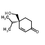 CAS#: 712324-02-2， (4R)-4-(Hydroxymethyl)-4-isopropyl-2-cyclohexen-1-one