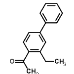 CAS#: 712349-89-8， 1-(2-ethyl-4-phenyl-phenyl)ethanone