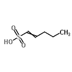 CAS#: 71302-55-1， 1-Pentene-1-sulfonic acid