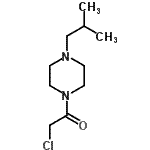 CAS#: 713522-75-9， 2-Chloro-1-(4-isobutyl-1-piperazinyl)ethanone
