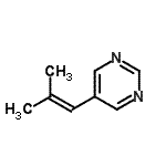 CAS#: 71418-86-5， 5-(2-Methyl-1-propen-1-yl)pyrimidine
