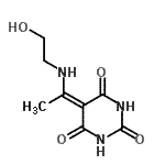 CAS#: 714935-89-4， 5-{1-[(2-Hydroxyethyl)amino]ethylidene}-2,4,6(1H,3H,5H)-pyrimidinetrione
