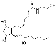 CAS#: 714966-38-8， (5Z,9alpha,11beta,13E,15S)-9,11,15-Trihydroxy-N-(2-hydroxyethyl)prosta-5,13-dien-1-amide