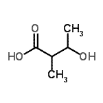CAS#: 71526-30-2， 3-Hydroxy-2-methylbutanoic acid