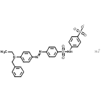 CAS#: 71550-23-7， Sodium 4-({[4-({4-[benzyl(ethyl)amino]phenyl}diazenyl)phenyl]sulfonyl}amino)benzenesulfonate
