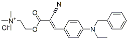 CAS#: 71550-24-8， [2-[[2-Cyano-3-[4-[Ethylbenzylamino]Phenyl]-1-Oxoallyl]Oxy]Ethyl]Trimethylammonium Chloride