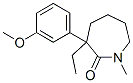 CAS#: 71556-72-4， 3-Ethylhexahydro-3-(3-Methoxyphenyl)-1-Methyl-2H-Azepin-2-One