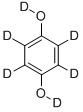 structure of CAS# 71589-26-9, 1,4-Benzene-2,3,5,6-D4-Diol-D2