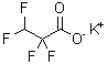 结构式 CAS# 71592-16-0, 2,2,3,3-四氟丙酸钾