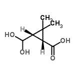CAS#: 71635-03-5， (1R,3S)-3-(Dihydroxymethyl)-2,2-dimethylcyclopropanecarboxylic acid