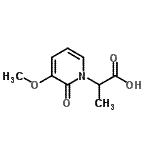 CAS#: 716362-20-8， 2-(3-Methoxy-2-oxo-1(2H)-pyridinyl)propanoic acid