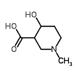 CAS#: 716362-70-8， 4-Hydroxy-1-methyl-3-piperidinecarboxylic acid