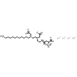 CAS#: 71662-65-2， Tetrasodium 4-({2-[(carboxylatomethyl){2-[(carboxylatomethyl)(dodecyl)amino]ethyl}amino]ethyl}amino)-4-oxo-2-sulfonatobutanoate