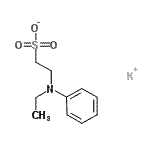 CAS#: 71673-16-0， Potassium 2-[ethyl(phenyl)amino]ethanesulfonate