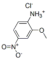 CAS#: 71720-49-5， 2-Methoxy-4-Nitroanilinium Chloride