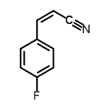 CAS#: 71750-12-4， (2Z)-3-(4-Fluorophenyl)acrylonitrile